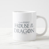 HOSE OF THE DRAGON Balerion Skull Diamond Crest Grote Koffiekop (Rechts)
