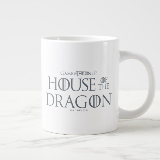 HOSE OF THE DRAGON Balerion Skull Diamond Crest Grote Koffiekop (Rechts)