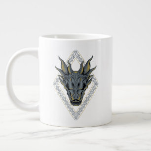HOSE OF THE DRAGON Balerion Skull Diamond Crest Grote Koffiekop