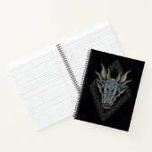 HOSE OF THE DRAGON Balerion Skull Diamond Crest Notitieboek (Binnen)