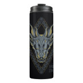 HOSE OF THE DRAGON Balerion Skull Diamond Crest Thermosbeker (Voorkant)