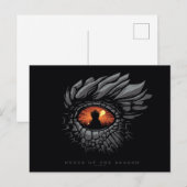 HOSE OF THE DRAGON Dragon's Eye Iron Throne Briefkaart (Voorkant / Achterkant)