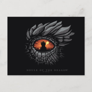 HOSE OF THE DRAGON Dragon's Eye Iron Throne Briefkaart