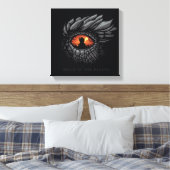 HOSE OF THE DRAGON Dragon's Eye Iron Throne Canvas Afdruk (Insitu (Slaapkamer))