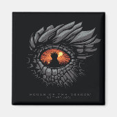 HOSE OF THE DRAGON Dragon's Eye Iron Throne Magneet (Voorkant)