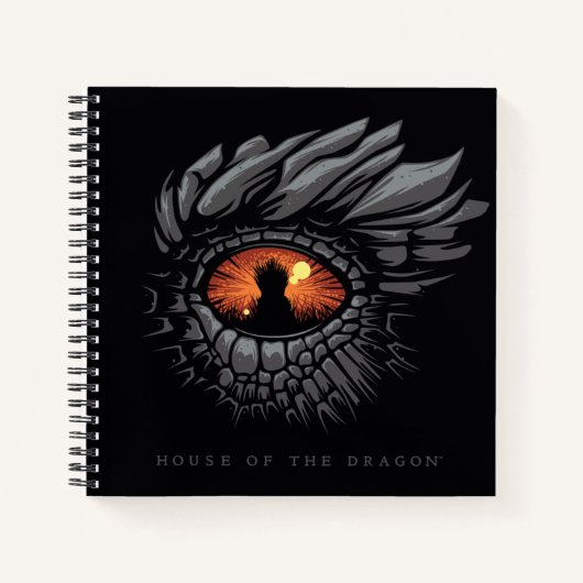 HOSE OF THE DRAGON Dragon's Eye Iron Throne Notitieboek (Voorkant)