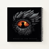 HOSE OF THE DRAGON Dragon's Eye Iron Throne Notitieboek (Achterkant)