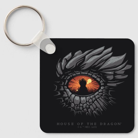 HOSE OF THE DRAGON Dragon's Eye Iron Throne Sleutelhanger (Voorkant)