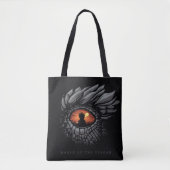 HOSE OF THE DRAGON Dragon's Eye Iron Throne Tote Bag (Voorkant)