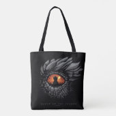 HOSE OF THE DRAGON Dragon's Eye Iron Throne Tote Bag (Achterkant)