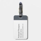 HOSE OF THE DRAGON | Fire-Breathing Dragon Head Bagagelabel (Achterkant verticaal)