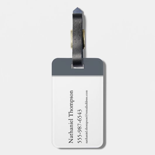 HOSE OF THE DRAGON | Fire-Breathing Dragon Head Bagagelabel (Achterkant verticaal)