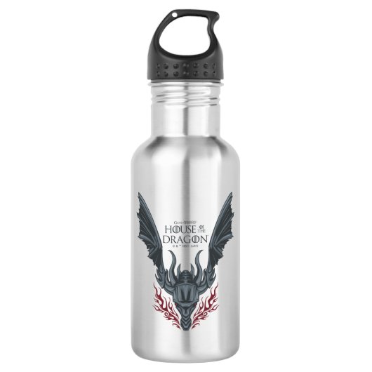 HOSE OF THE DRAGON | Fire-Breathing Dragon Head Waterfles (Voorkant)