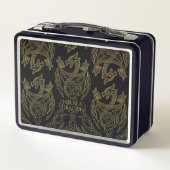 HOSE OF THE DRAGON Gold Filigree Dragon Pattern (Achterkant)