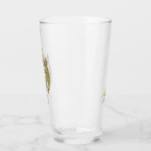 HOSE OF THE DRAGON Golden Filigree Dragon Crest Glas (Links)