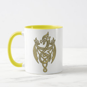 HOSE OF THE DRAGON Golden Filigree Dragon Crest Mok
