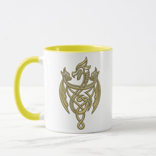 HOSE OF THE DRAGON Golden Filigree Dragon Crest Mok (Links)