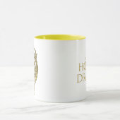 HOSE OF THE DRAGON Golden Filigree Dragon Crest Mok (Midden)