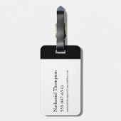 HOSE OF THE DRAGON | Iron Throne Graphic Bagagelabel (Achterkant verticaal)