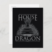 HOSE OF THE DRAGON | Iron Throne Graphic Briefkaart (Voorkant / Achterkant)