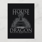 HOSE OF THE DRAGON | Iron Throne Graphic Briefkaart (Voorkant)