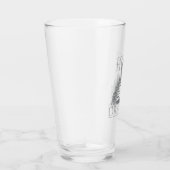 HOSE OF THE DRAGON | Iron Throne Graphic Glas (Rechts)