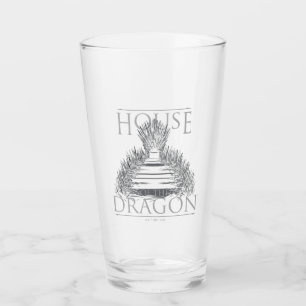 HOSE OF THE DRAGON   Iron Throne Graphic Glas