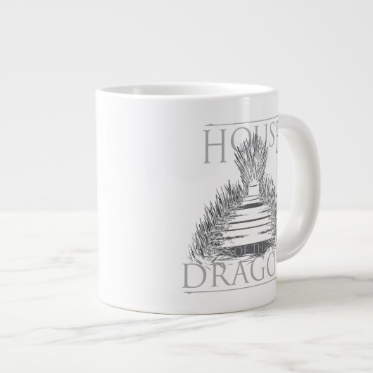 HOSE OF THE DRAGON | Iron Throne Graphic Grote Koffiekop (Voorkant rechts)