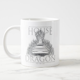 HOSE OF THE DRAGON   Iron Throne Graphic Grote Koffiekop