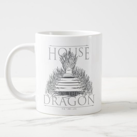 HOSE OF THE DRAGON | Iron Throne Graphic Grote Koffiekop (Links)