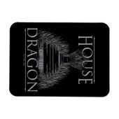 HOSE OF THE DRAGON | Iron Throne Graphic Magneet (Horizontaal)