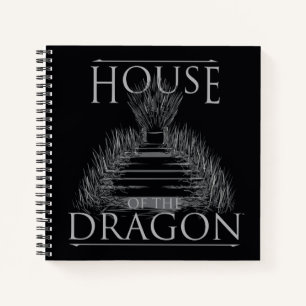 HOSE OF THE DRAGON   Iron Throne Graphic Notitieboek