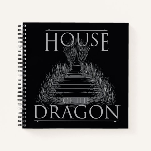 HOSE OF THE DRAGON | Iron Throne Graphic Notitieboek (Voorkant)