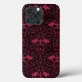 HOSE OF THE DRAGON Red Dragon Filigree Pattern Case-Mate iPhone Case (Achterkant)