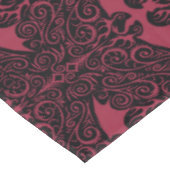 HOSE OF THE DRAGON Red Dragon Filigree Pattern Tafelkleed (Gekanteld)