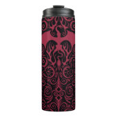 HOSE OF THE DRAGON Red Dragon Filigree Pattern Thermosbeker (Voorkant)