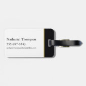 HOSE OF THE DRAGON Red Dragon Graphic Bagagelabel (Achterkant horizontaal)