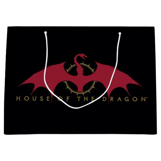 HOSE OF THE DRAGON Red Dragon Graphic Groot Cadeauzakje (Voorkant)