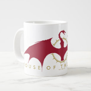 HOSE OF THE DRAGON Red Dragon Graphic Grote Koffiekop