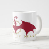 HOSE OF THE DRAGON Red Dragon Graphic Grote Koffiekop (Voorkant rechts)