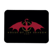 HOSE OF THE DRAGON Red Dragon Graphic Magneet (Horizontaal)