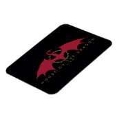 HOSE OF THE DRAGON Red Dragon Graphic Magneet (Linkerzijde)