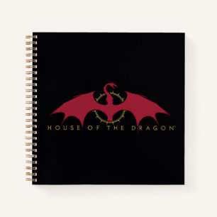 HOSE OF THE DRAGON Red Dragon Graphic Notitieboek