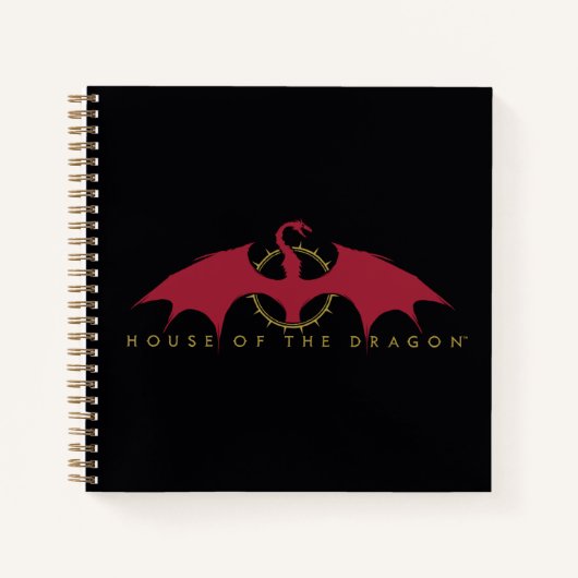 HOSE OF THE DRAGON Red Dragon Graphic Notitieboek (Voorkant)