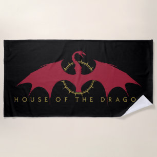 HOSE OF THE DRAGON Red Dragon Graphic Strandlaken