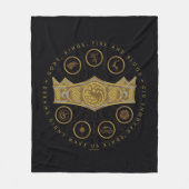 HOSE OF THE DRAGON Seven Kingdoms Crown Graphic Fleece Deken (Voorkant)