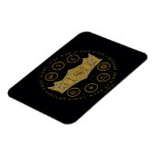 HOSE OF THE DRAGON Seven Kingdoms Crown Graphic Magneet (Linkerzijde)