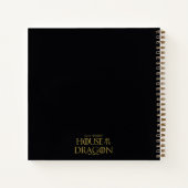 HOSE OF THE DRAGON Seven Kingdoms Crown Graphic Notitieboek (Achterkant)