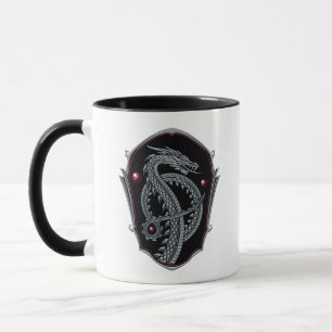 HOSE OF THE DRAGON   Silver Dragon Crest Mok