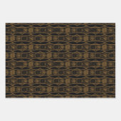 HOSE OF THE DRAGON | Targaryen Stripe Pattern Inpakpapier Vel (Voorkant 3)